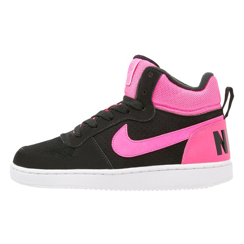 Nike Sportswear COURT BOROUGH Sneaker high black/pink blast
