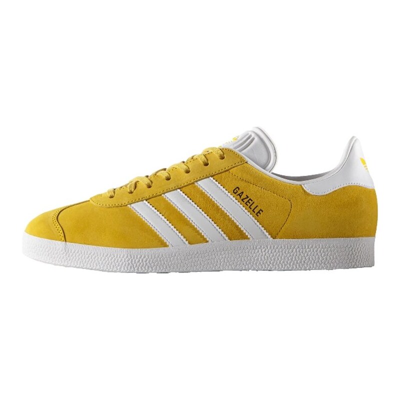 adidas Originals GAZELLE Sneaker low yellow/white/gold metallic