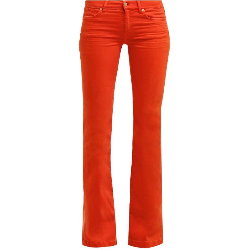 7 for all mankind CHARLIZE Flared Jeans orange