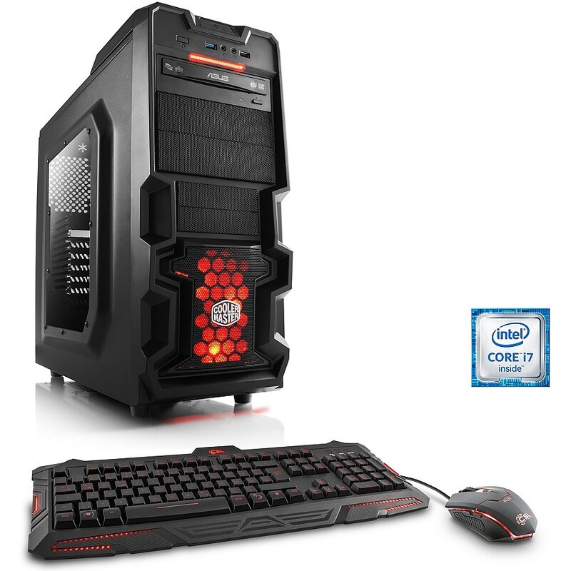 CSL Gaming PC Core i7-6700 GeForce GTX 1060 16 GB DDR4 RAM »Levitas T7040 Windows 10«