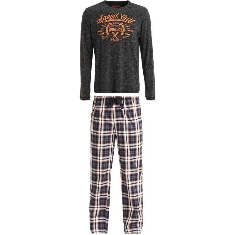 Jockey Pyjama schwarz/orange