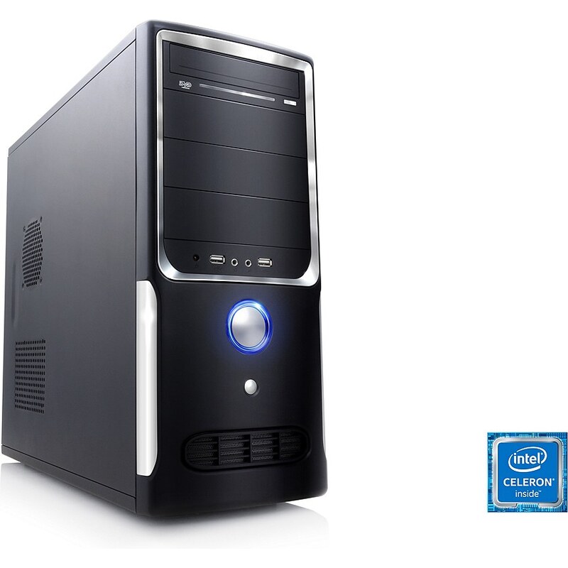 CSL Office PC Intel QuadCore Intel HD Graphic 4 GB RAM WLAN »Speed T1413 Windows 10 Home«