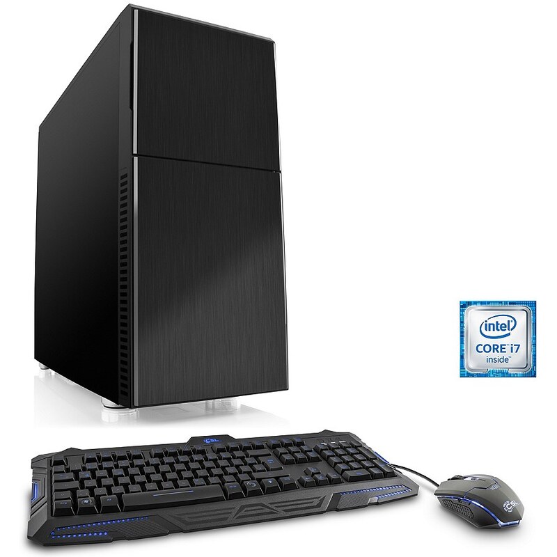 CSL Gaming PC Core i7-6700 GeForce GTX 1060 16 GB RAM SSD »Speed T7697 Windows 10 Home«