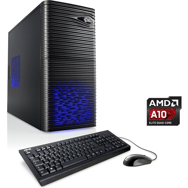 CSL Multimedia PC AMD A10-7850K Radeon R7 8 GB RAM WLAN »Sprint T4826 Windows 10 Home«