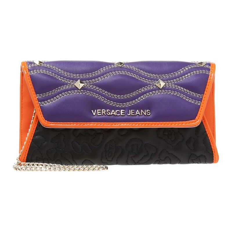 Versace Jeans Clutch black/purple/orange
