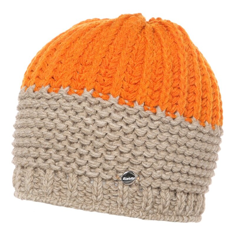 Eisbär SWEET Mütze beigemelange/orange