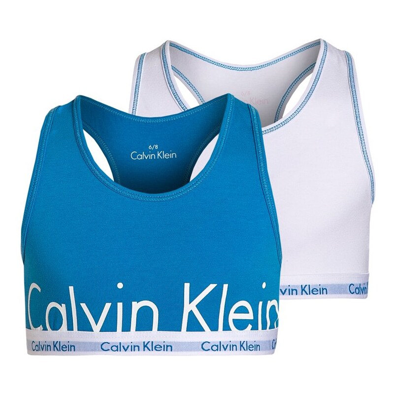 Calvin Klein Underwear 2 PACK Bustier white/stark blue