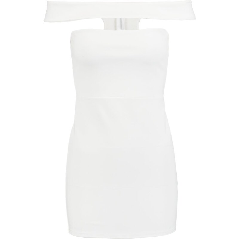 Missguided Petite Jerseykleid white