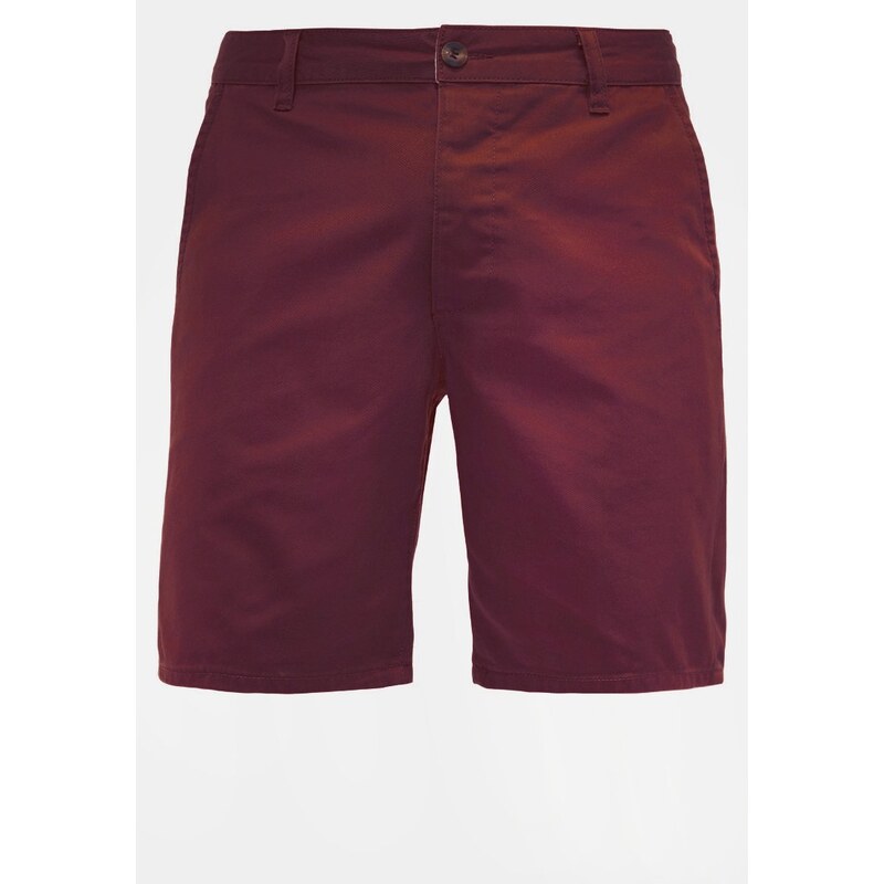 Topman ORWELL Shorts burgundy
