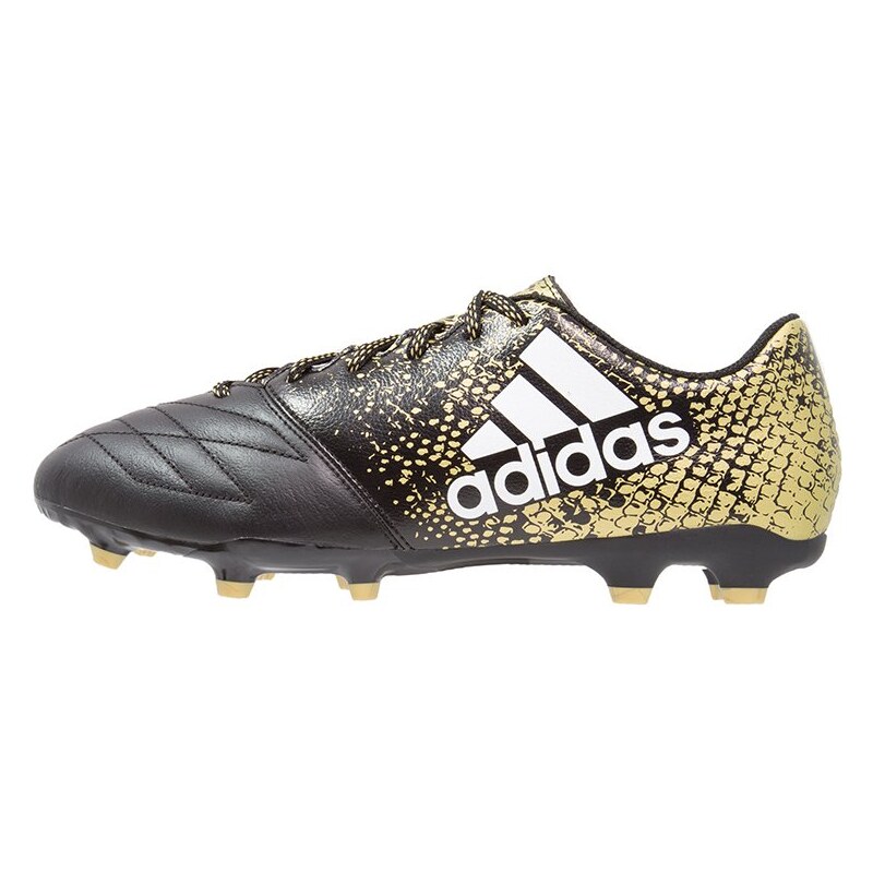 adidas Performance X 16.3 FG Fußballschuh Nocken core black/white/gold metallic