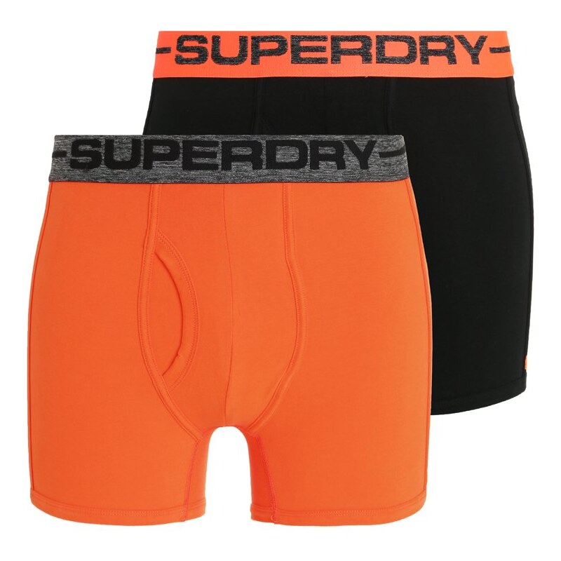 Superdry 2 PACK Panties black/havanna orange