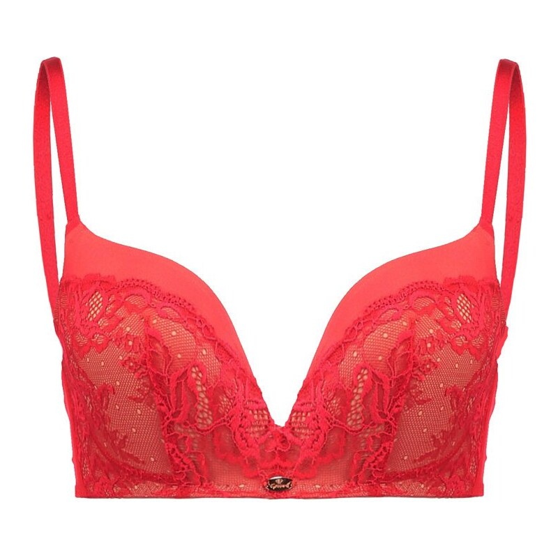 Gossard GLAMOUR Pushup BH red/nude