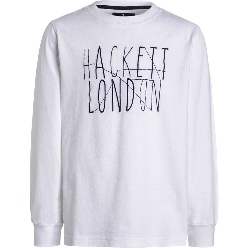 Hackett London Langarmshirt white