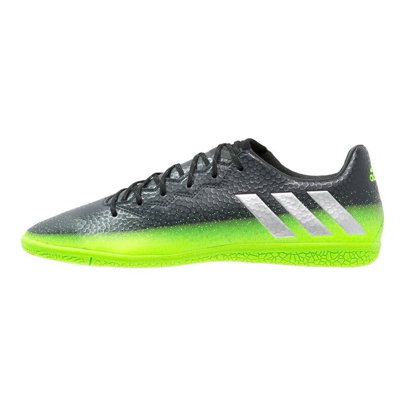 adidas Performance 16.3 IN Fußballschuh Halle dark grey/silver metallic/solar green