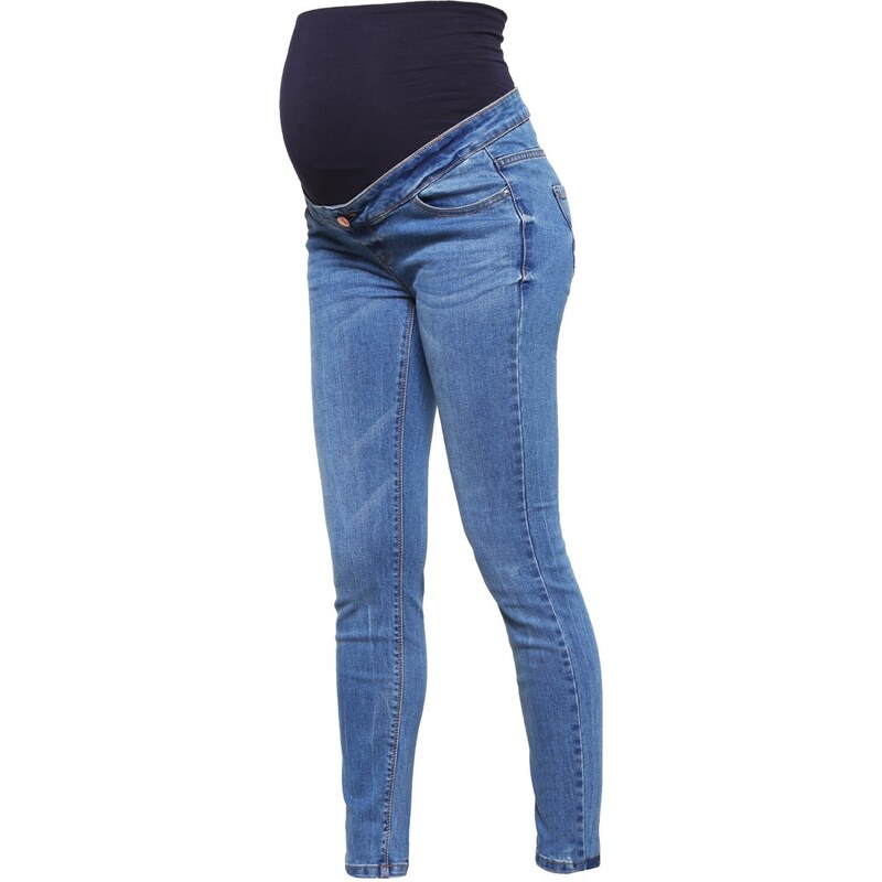 New Look Maternity Jeans Slim Fit mid blue
