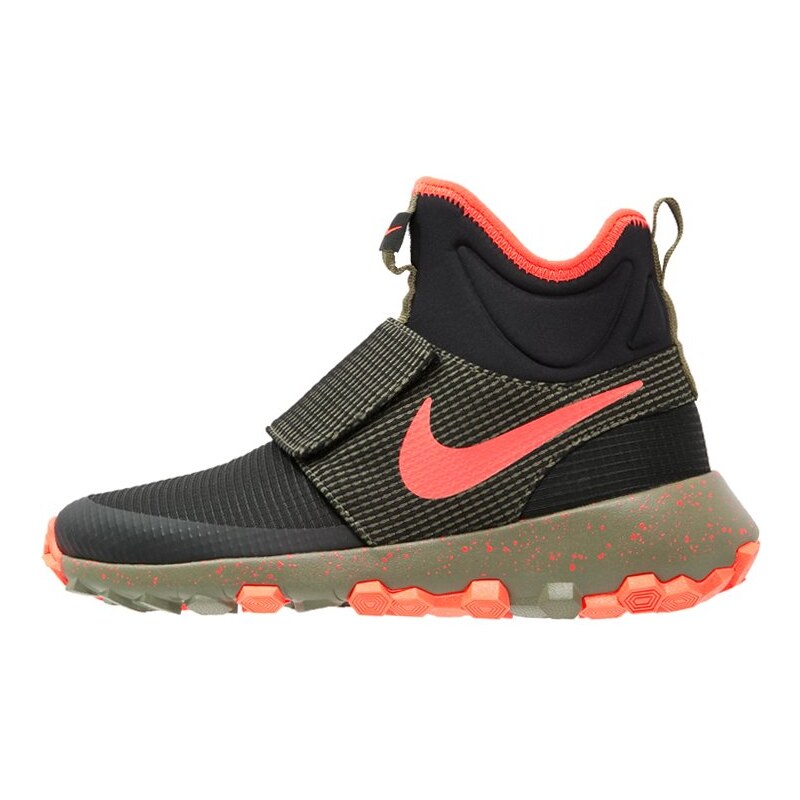 Nike Sportswear ROSHE STAMINA Sneaker high black/bright crimson/med olive
