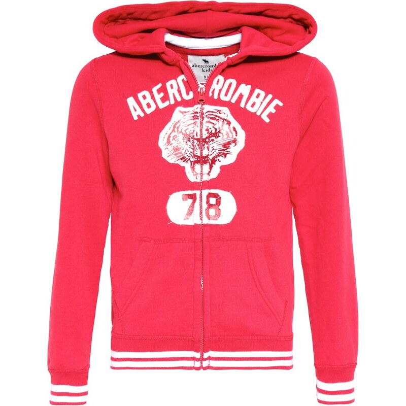 Abercrombie & Fitch CORE Sweatjacke red