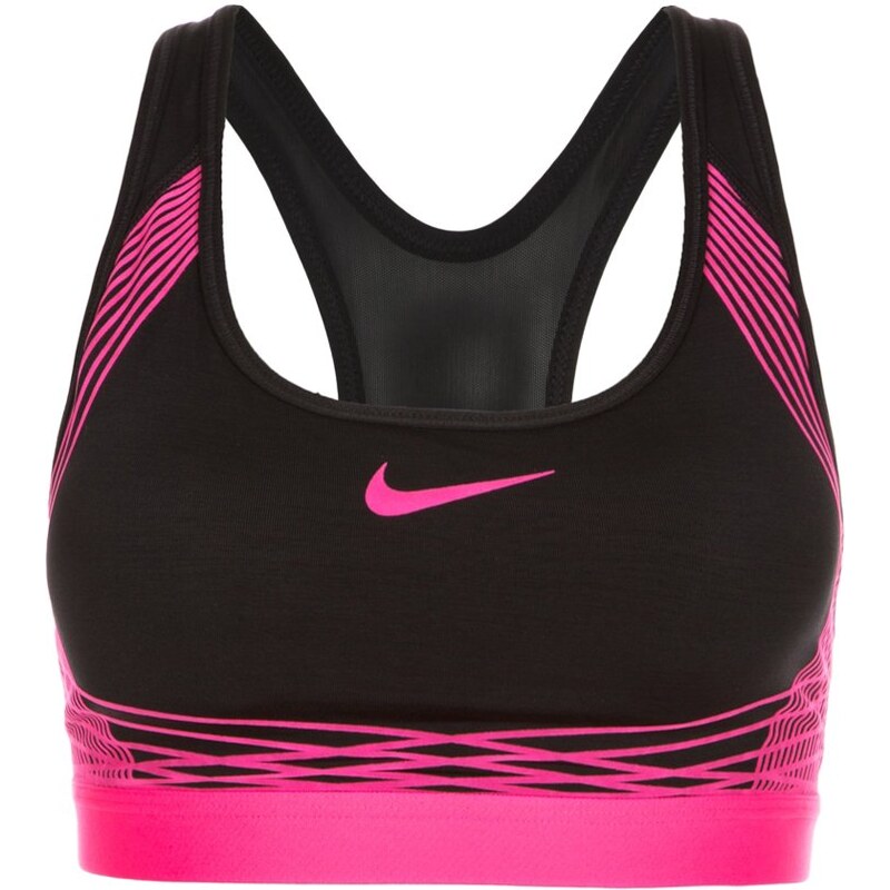 Nike Performance PRO HYPER SportBH black/hyper pink