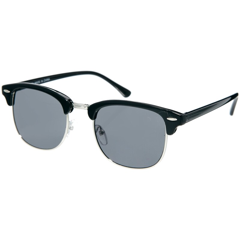 ASOS - Classic - Retro-Sonnenbrille - Schwarz