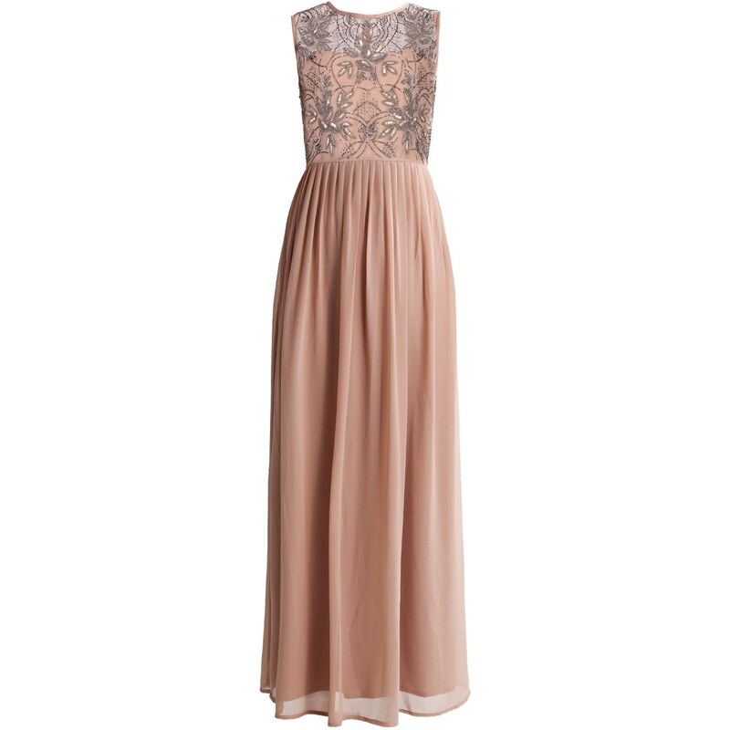 Lace & Beads Ballkleid taupe