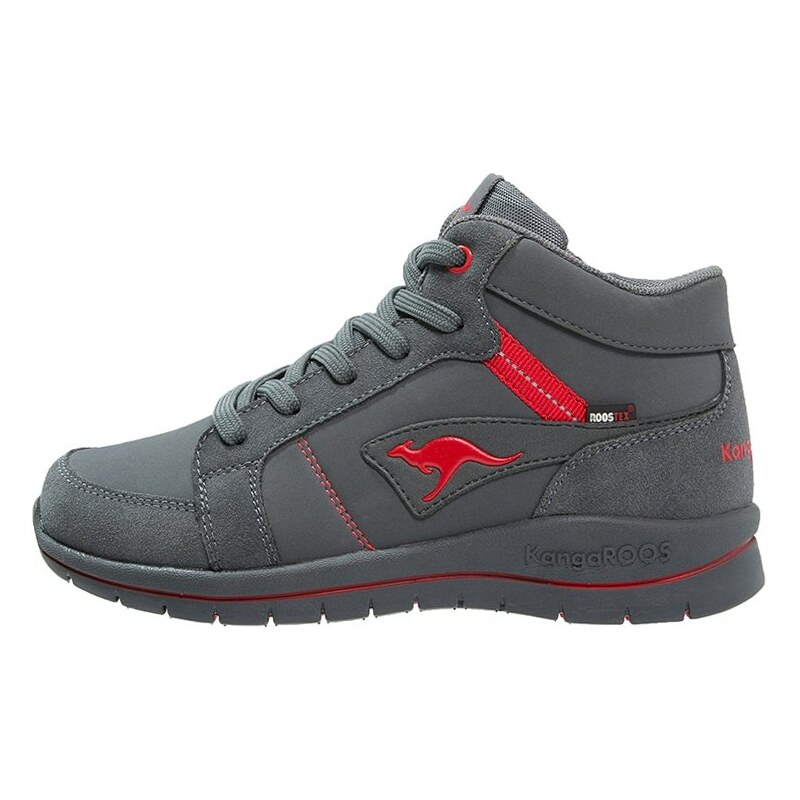 KangaROOS MURINO Sneaker high dark grey/flame red