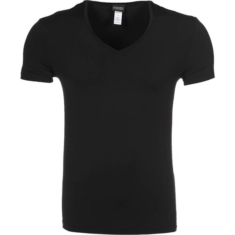 Hanro MICRO TOUCH VSHIRT Unterhemd / Shirt black