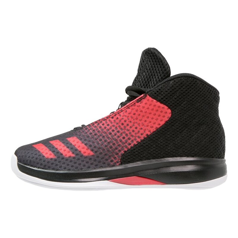 adidas Performance COURT FURY 2016 Basketballschuh core black/ray red/white