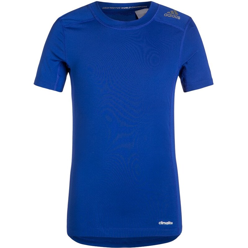 adidas Performance TECHFIT BASE Unterhemd / Shirt blau