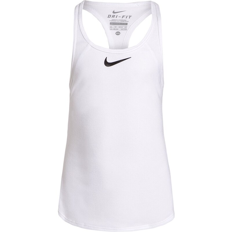 Nike Performance SLAM Funktionsshirt white/black