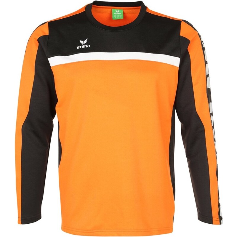 Erima 5CUBES Sweatshirt orange/black/white