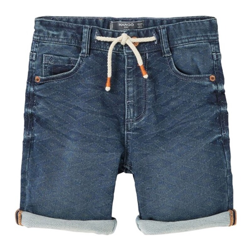 Mango MAMBO Jeans Shorts medium blue