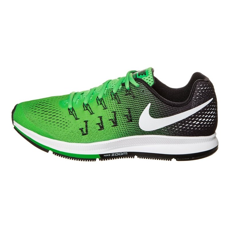Nike Performance AIR ZOOM PEGASUS 33 Laufschuh Neutral rage green/white/black