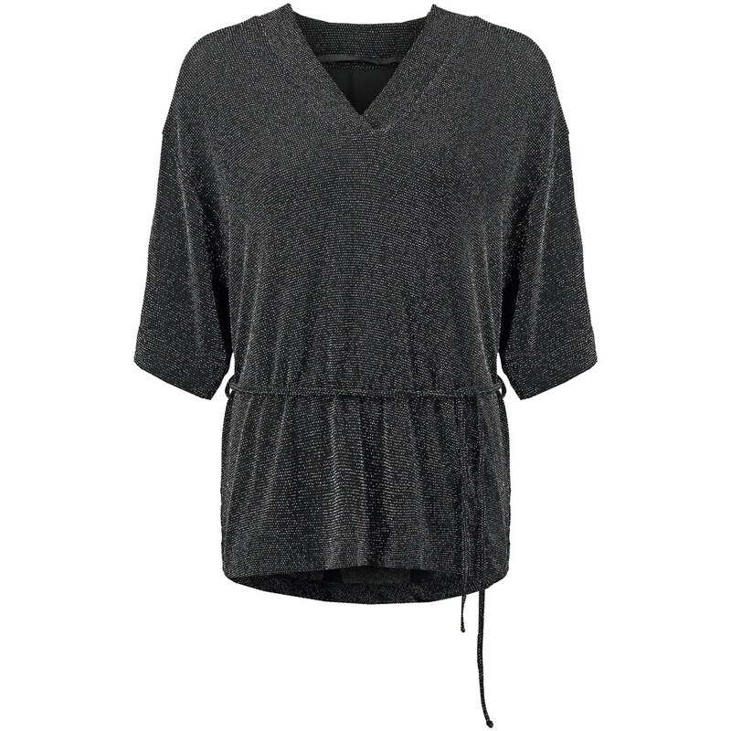 JUST FEMALE LUX Top black/silver
