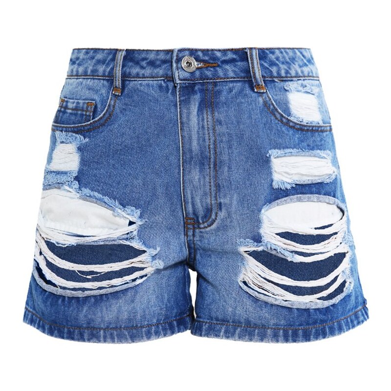 Missguided Petite Jeans Shorts stonewash