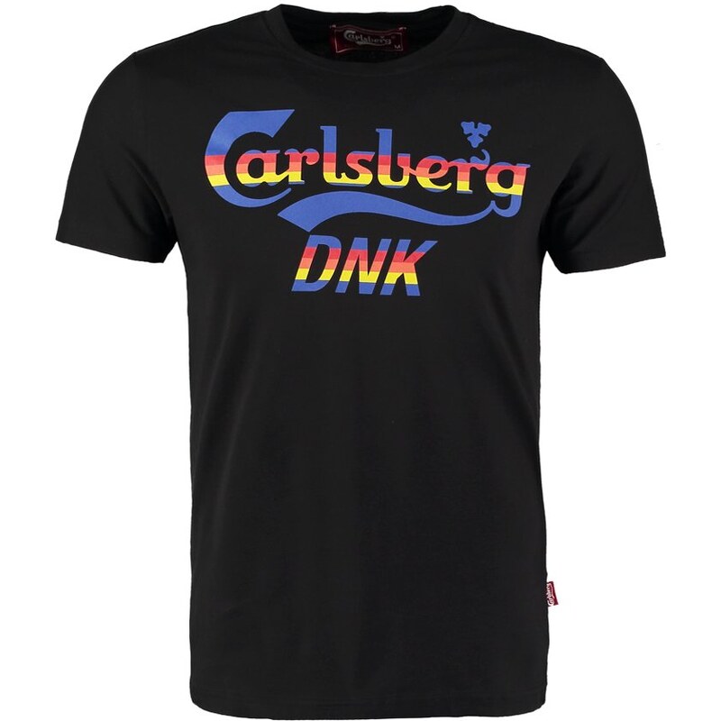 Carlsberg BIELASTICO TShirt print nero
