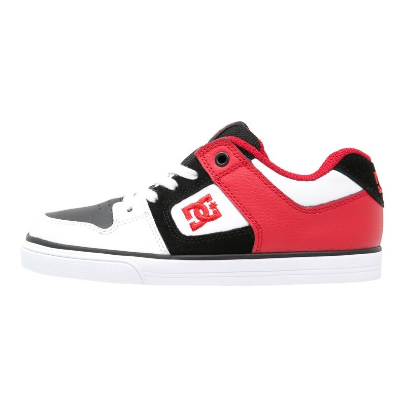 DC Shoes PURE Skaterschuh white/black/red
