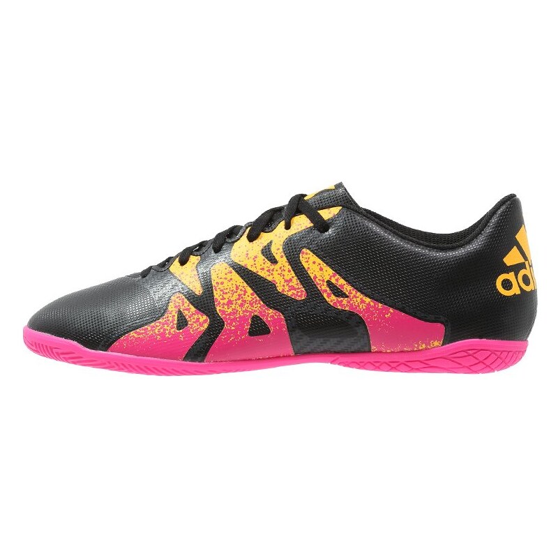 adidas Performance X 15.4 IN Fußballschuh Halle core black/shock pink/solar gold