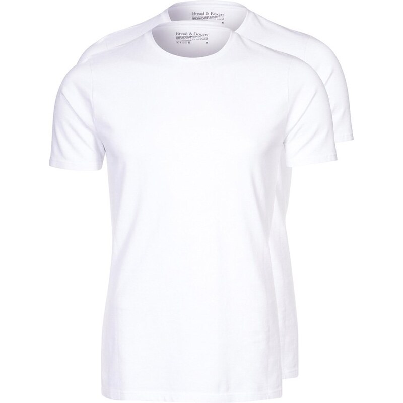 Bread & Boxers 2 PACK Unterhemd / Shirt white