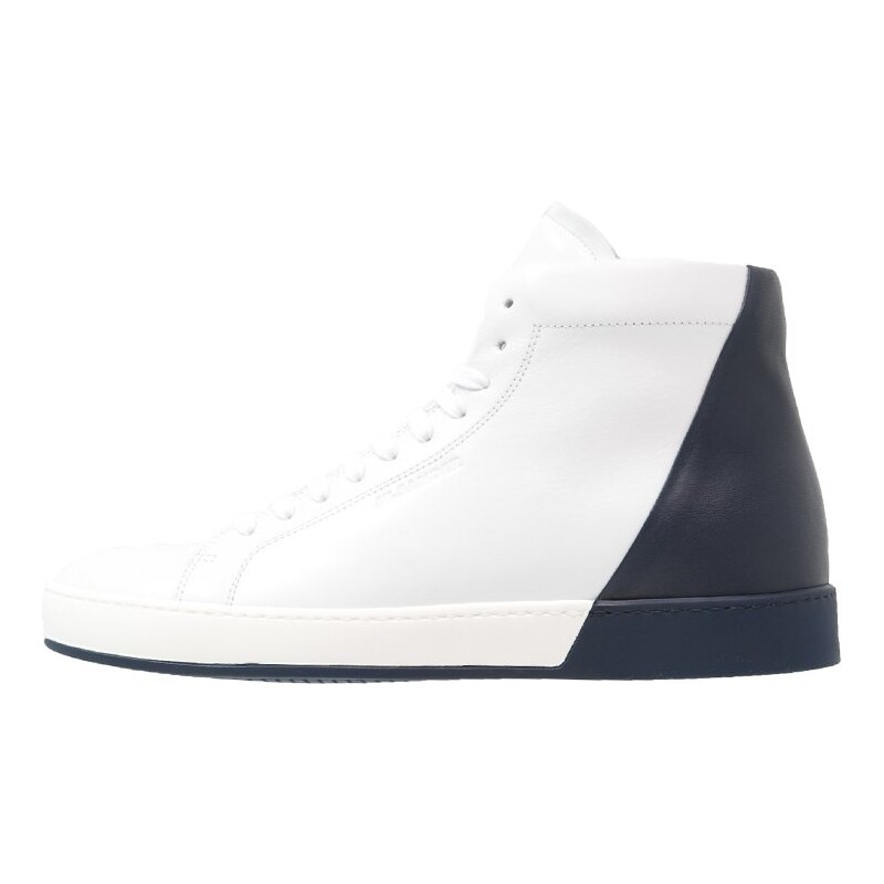 Jil Sander Sneaker high white/blue