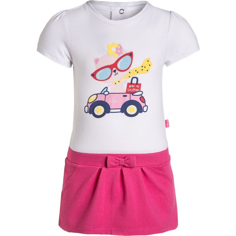 Chicco Jerseykleid white