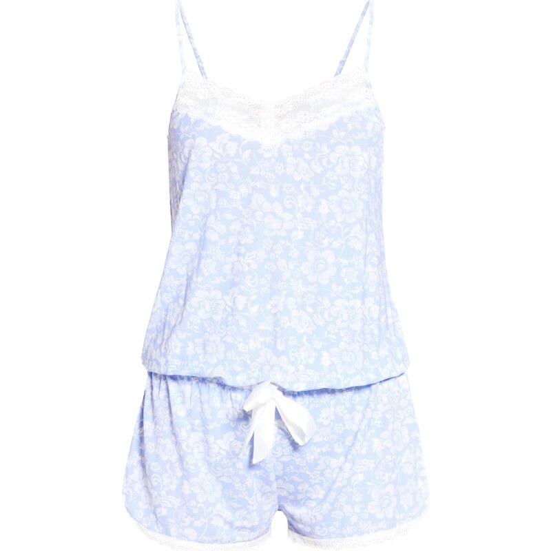 Hunkemöller Pyjama light blue/white