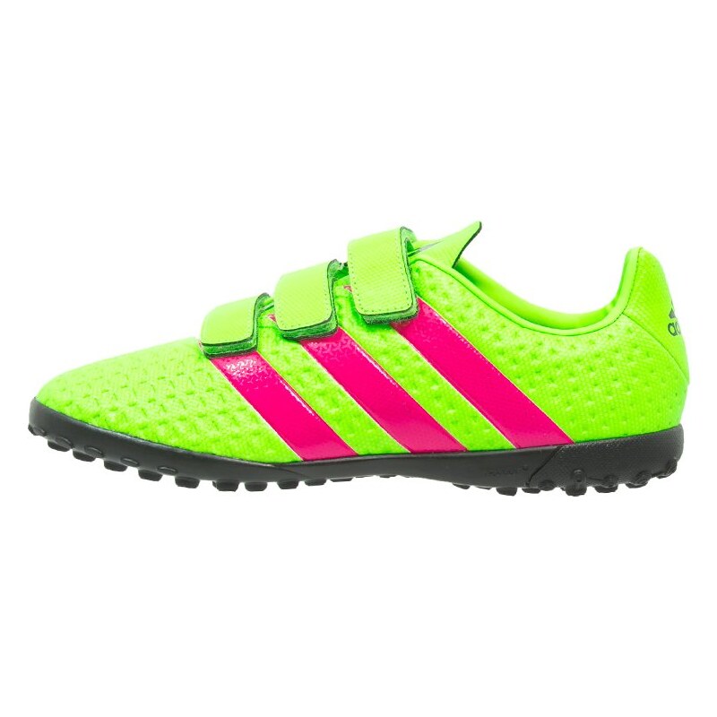 adidas Performance ACE 16.4 TF HL Fußballschuh Multinocken solar green/shock pink/core black