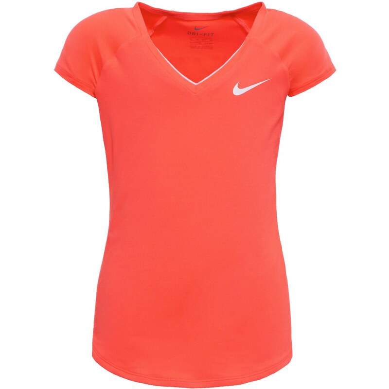 Nike Performance PURE Funktionsshirt bright mango/white