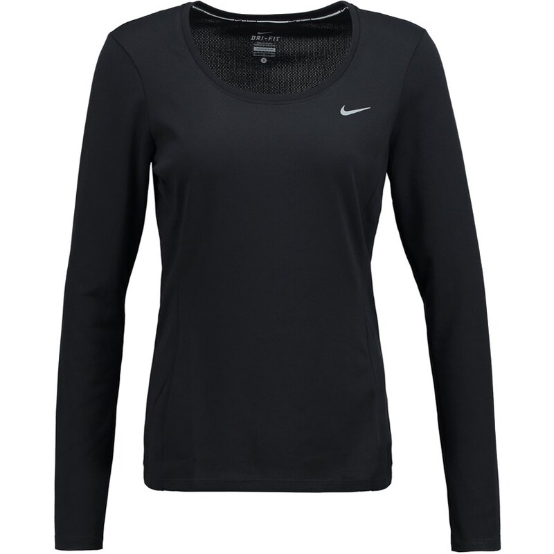 Nike Performance Langarmshirt black/reflective silver