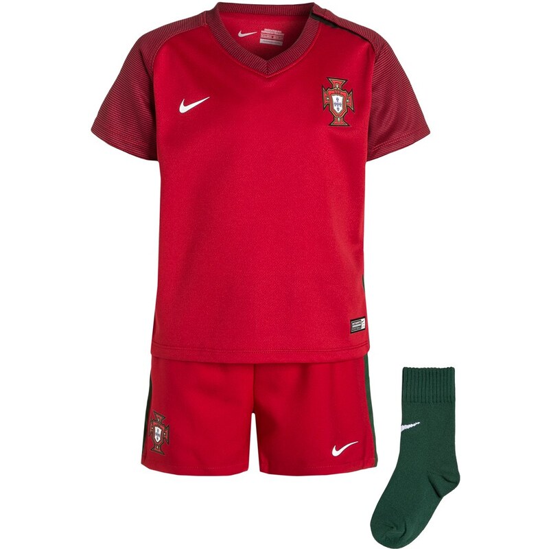 Nike Performance 2016 PORTUGAL HOME SET Nationalmannschaft gym red/gorge green/white