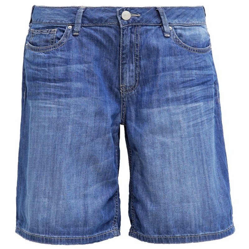 Q/S designed by Jeans Shorts blue denim heavy stone wash