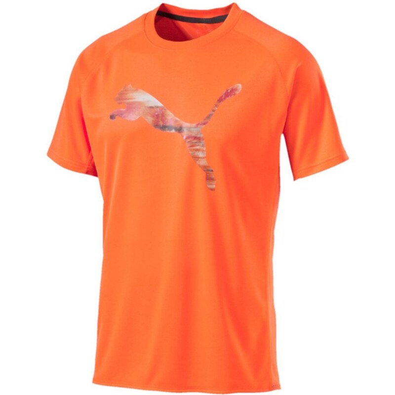 Puma TShirt print shocking orange