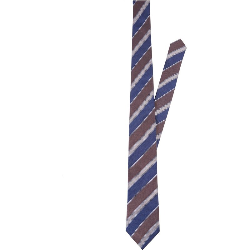 Pierre Cardin Krawatte braun/blau