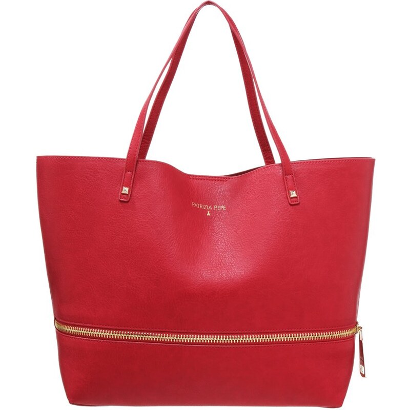 Patrizia Pepe Shopping Bag matt red