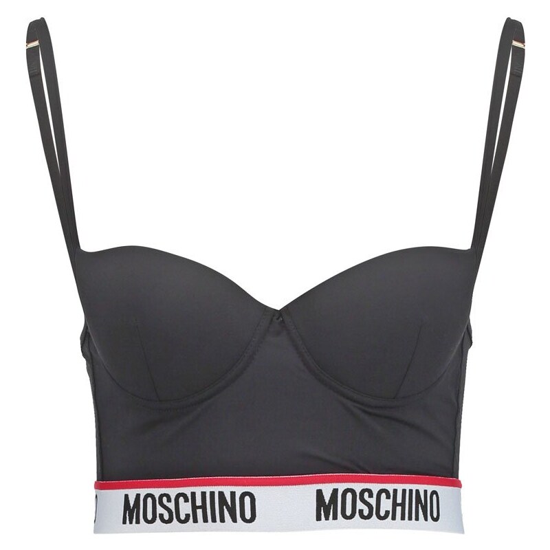 Moschino Underwear Pushup BH black/white